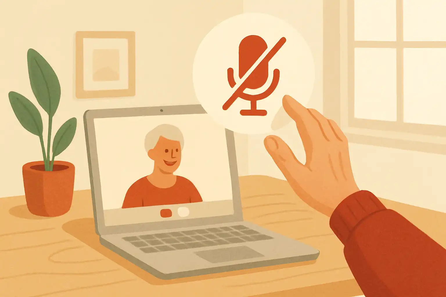How to Mute and Unmute Yourself on a Video Call